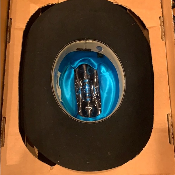 STETSON COWBOY BLACK HAT - Picture 2 of 9